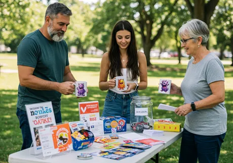 Gruppi per eventi di beneficenza