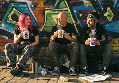 Crew di graffiti e arte urbana