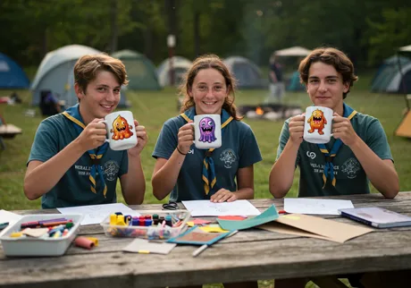 Gruppi di campeggio estivo